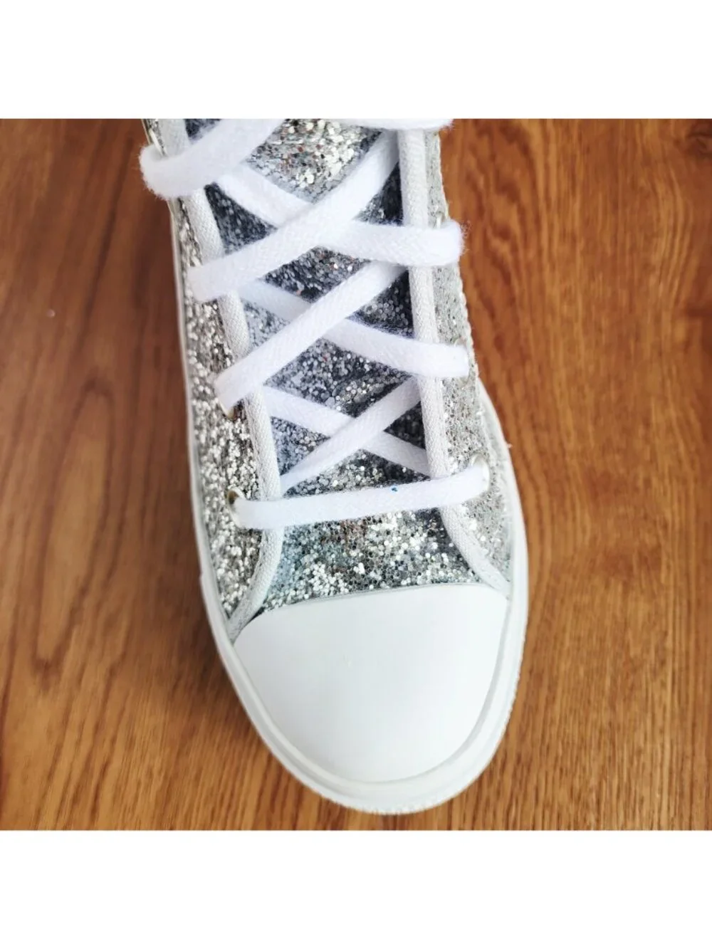 ⭐CONVERSE CHUCK 70 DELUXE Sz 8.5 Mens Shoes Heel Boots Sneakers Glitter A06028C
